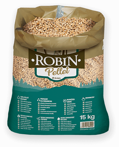 worek pelletu opałowego Robin do kupienia w Głownie lub sklepie internetowym
